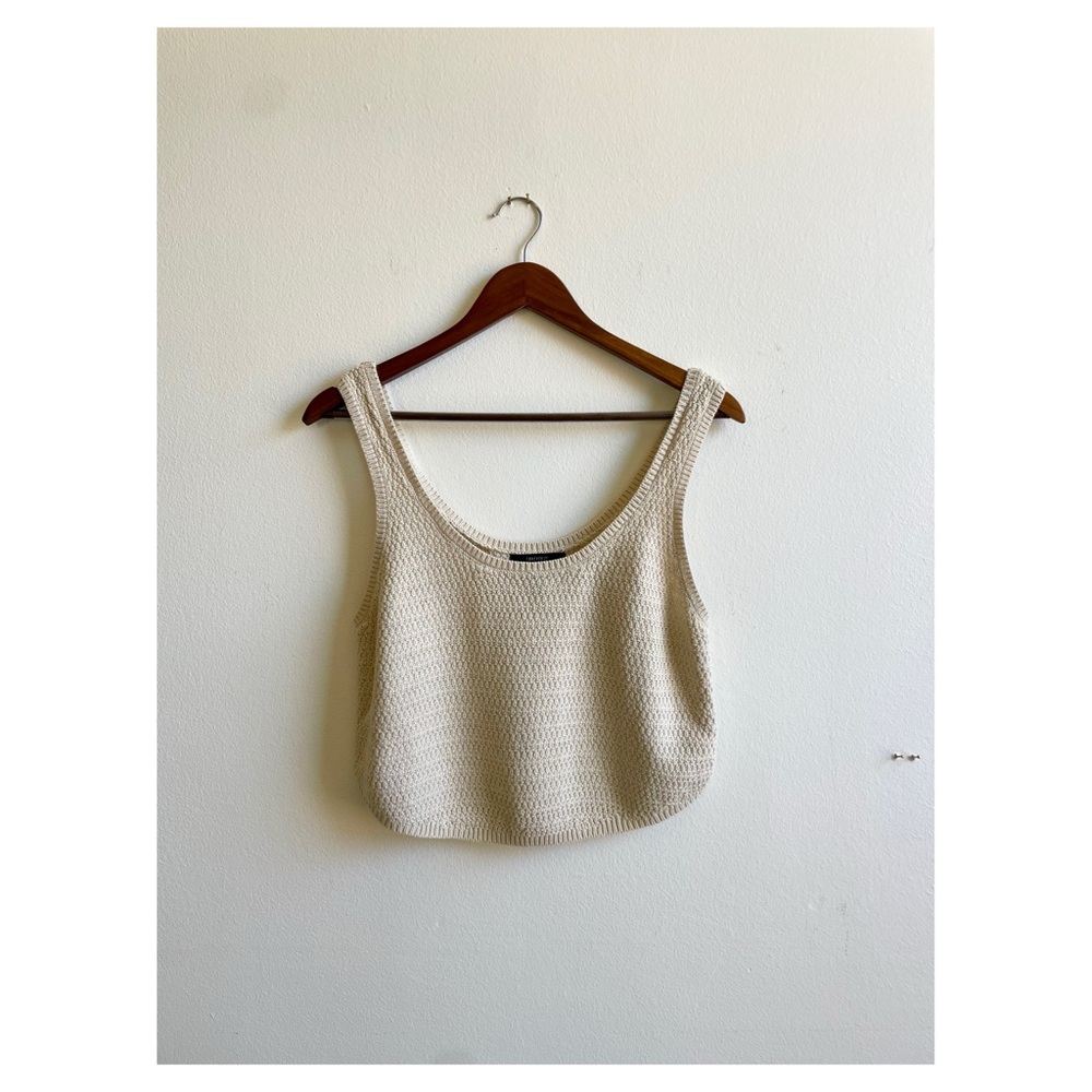 Forever21 Cream Tank Top